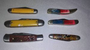 Pocket Knives. Variety