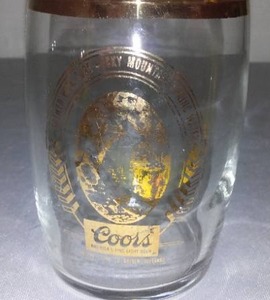 Coors Glasses (7) and mug.
