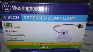 Westinghouse LED 4-inch spots (6).