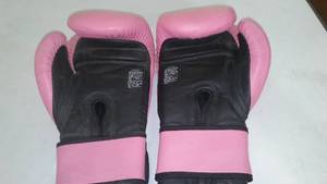 Pink Bag Gloves By Ringside.