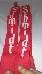 Schmidt Beer Suspenders.