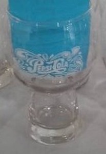 Vintage Pepsi Cola Glasses (8)
