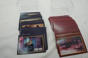 lot 196 image: Star Trek 25th Anniversary. Trading Cards, 2 sets