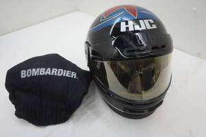 lot 215 image: Bombardier Helmet with Bag