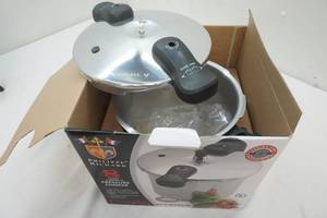 lot 218 image: New in Box Pressure Cooker