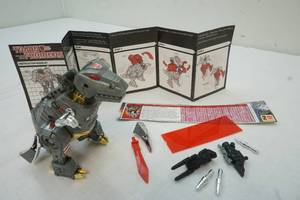 lot 258 image: Transformers Grimlock Dinobot
