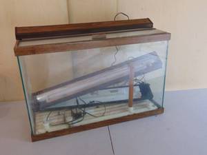 lot 8 image: TerrariumAquarium - 30 12l x 12 12W x 19 12H
