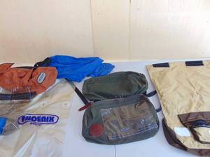 lot 32 image: Duluth Pack - Canoe Pack - Seal Line Bags