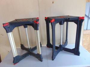 lot 43 image: Husky X-Workhorse Workbench Set of 2