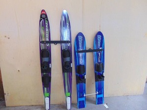 lot 48 image: Water Skis 2 Sets of Obrien Trainer Skis