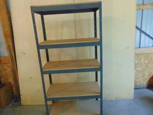 lot 53 image: Hirsh 5 Shelf Storage Rack - 36x18x72