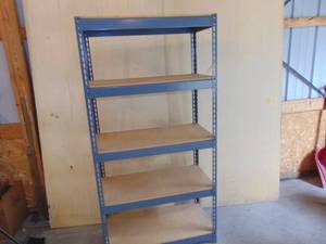 lot 54 image: 5 Shelf Storage Rack - 36x18x72