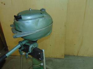 lot 56 image: Vintage Johnson Boat Motor