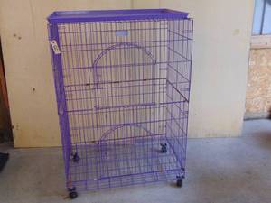 lot 60 image: Wire Pet Cage 51 12 High x 22W x  35 12l