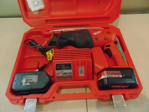 lot 67 image: Milwaukee 18V Sawzall