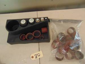 lot 80 image: Mixed Lot of Sanding Drums with Assorted Sanding Sleeves