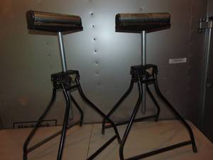 lot 94 image: Hirsh Roller Stands Set of 2