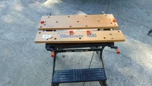 lot 106 image: Black & Decker Workmate 400 Table
