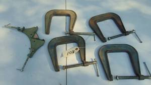 lot 108 image: Mixed Lot Of Clamps
