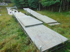 lot 18 image: 160 of Roll-A- Docks from Hewitt Machine & Manufacturing with Adjusting Cranks
