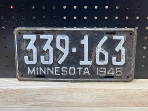 1948 License Plate