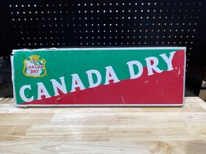 Metal Canada Dry Sign