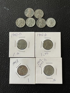 1943 Steel Cents