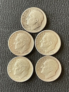 Roosevelt Silver Dimes