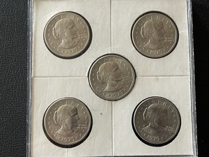Susan B. Anthony Dollars