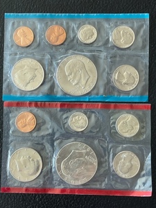 1974 P & D Uncirculated Mint Sets