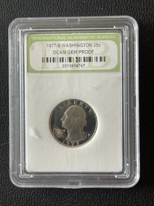 1977-S Washington DCAM Gem Proof Quarter