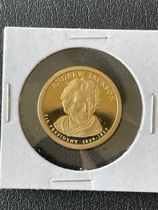 Uncirculated 2008 Andrew Jackson Presidential Dollar