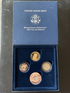 2005 Westward Journey Nickel Series Coin and Medal Set