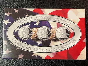 2004 Platinum Edition State Quarter Set