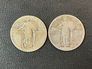 Standing Liberty Quarters