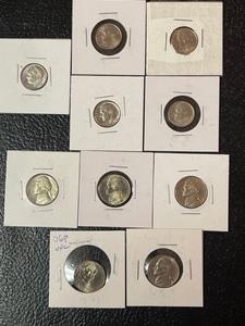 Uncirculated Nickels and Dimes