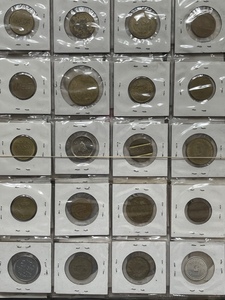40 Assorted Tokens