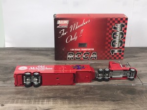 lot 13 image: 1994 RCCA Tim Richmond  Old Milwaukee Transporter 164 scale die cast