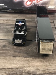 lot 17 image: 2001 Nascar Action RCR Dale Earnhardt #3  GM Goodwrench Service Plus Transporter 164 scale die cast
