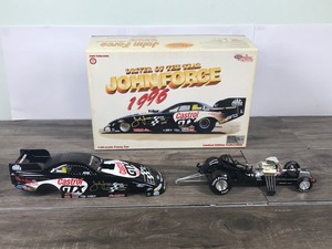 lot 19 image: Action NHRA 1997 John Force Mustang Funny Car  Driver of the Year 124 scale die cast