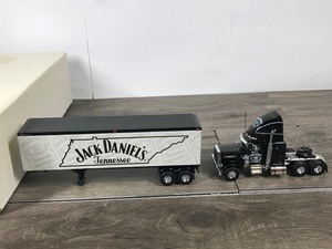 lot 42 image: 1996 Matchbox The Jack Daniels Peterbilt 18 Wheeler 158 scale die cast