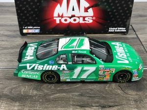 lot 64 image: 2001 Nascar Mac Tools Team Caliber Matt Kenseth Chevy Monte Carlo #17  Visine A 124 scale die cast stock car