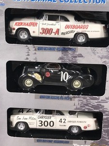 lot 75 image: 2003 Team Caliber Centennial 3 Car Collection 143 scale die cast