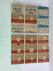 lot 186 image: Lot of 18 Baseball Cards - Years 1961 & 1965
