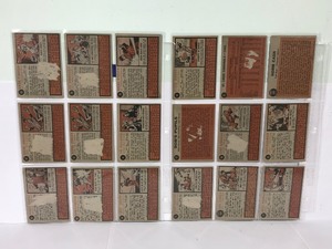 lot 190 image: Lot of 18 - 1962 Topps Baseball Cards