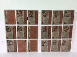 lot 194 image: Lot of 18 - 1962 Topps Baseball Cards