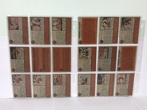 lot 195 image: Lot of 18 - 1962 Topps Baseball Cards