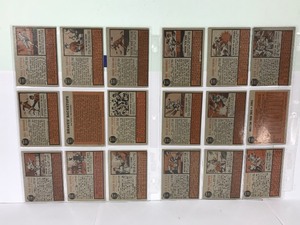 lot 200 image: Lot of 18 - 1962 Topps Baseball Cards
