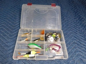 lot 228 image: Tackle box full of tackle