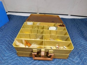 lot 234 image: Double sided Plano tackle box with tackle